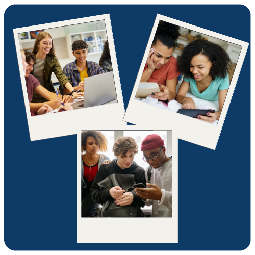 teens on devices