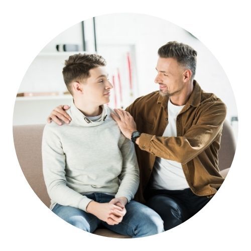 Father and son